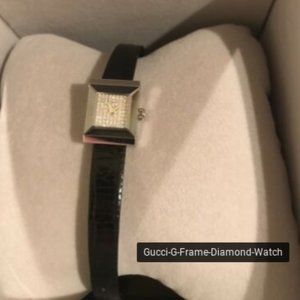 Gucci G-Frame Diamond Watch